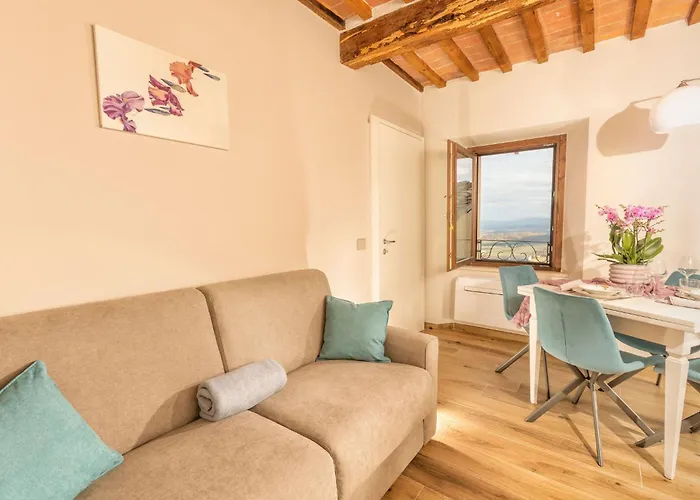 Palazzo Falcinelli Luxury Room In Montepulciano Center With Air Conditioning And Elevator